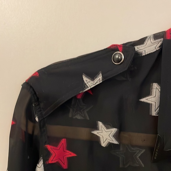 Rag & Bone blouse with stars - Picture 5 of 5